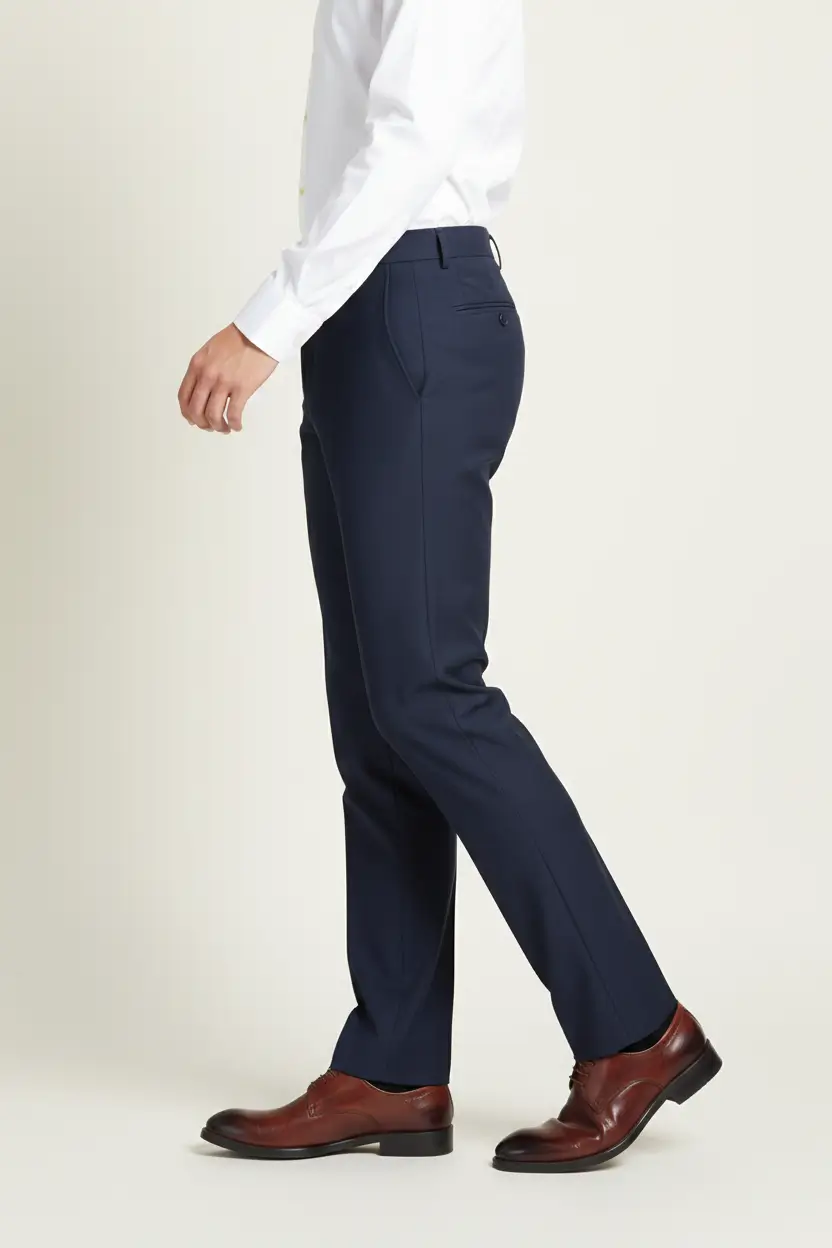 Men's Ink Blue Pant Image 2