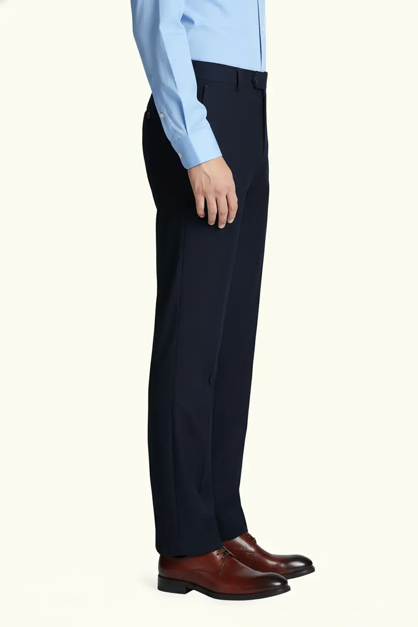 MENS CLASSIC NAVY  PANTS Image 2