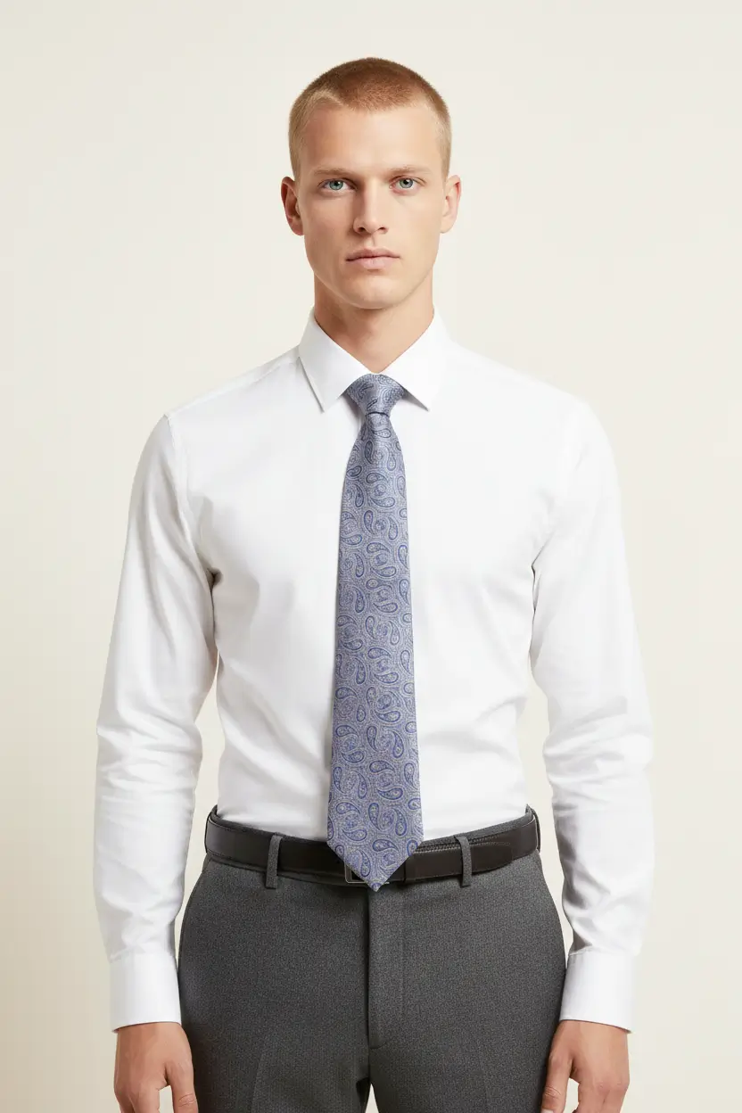 Paisley Long Tie Image 1