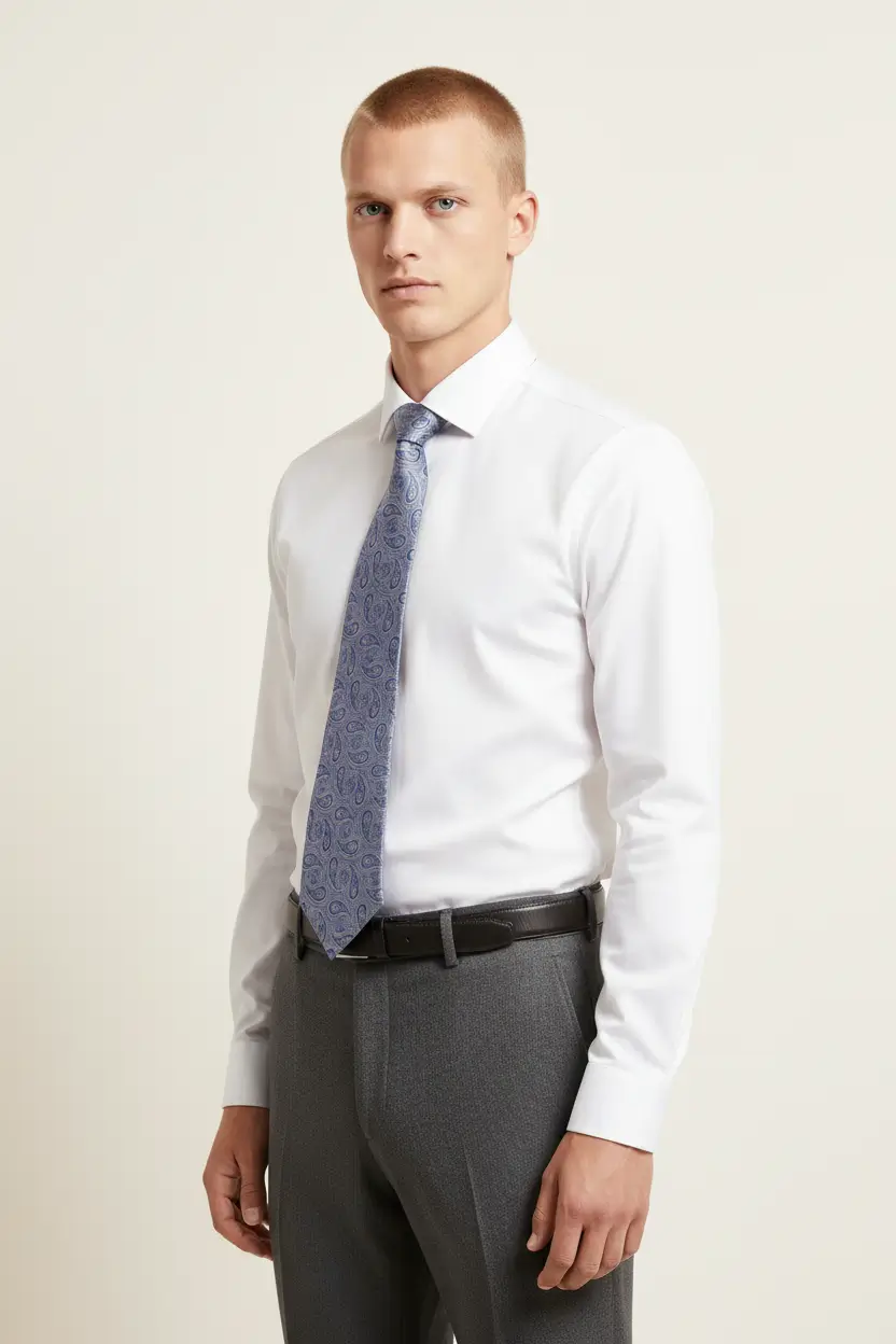 Paisley Long Tie Image 2