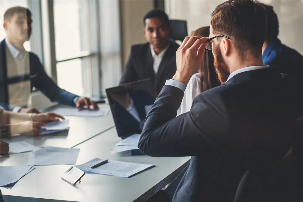 Business event suits for corporate teams